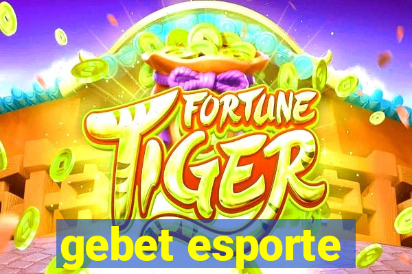 gebet esporte